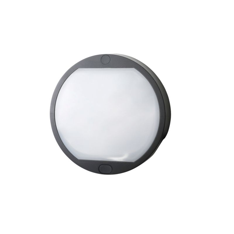 LED-væglampe 420 lm 3000 K Sort