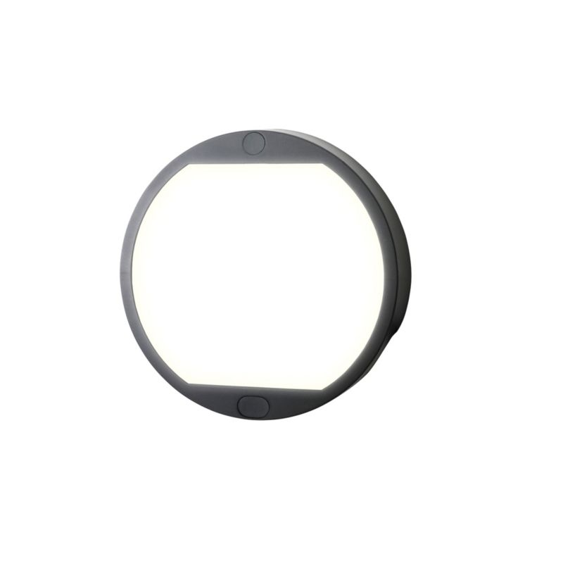 LED-væglampe 420 lm 3000 K Sort