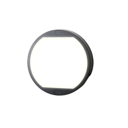 LED-væglampe 420 lm 3000 K Sort