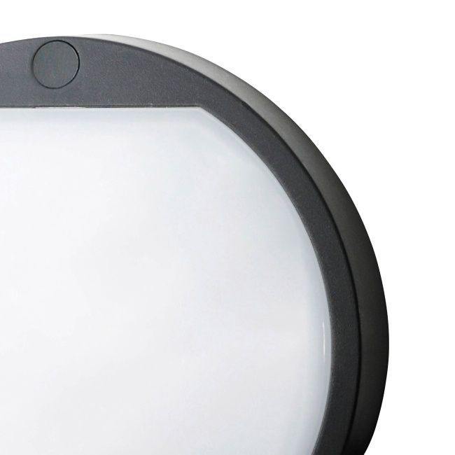 LED-væglampe 420 lm 3000 K Sort