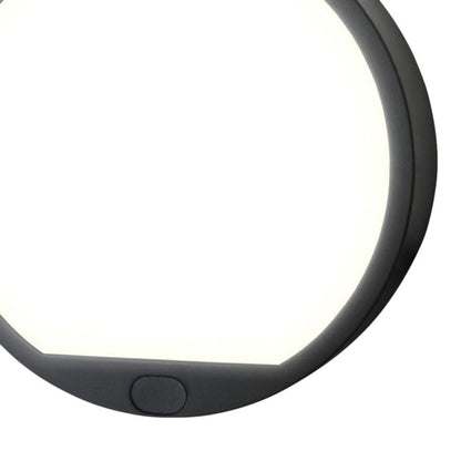 LED-væglampe 420 lm 3000 K Sort