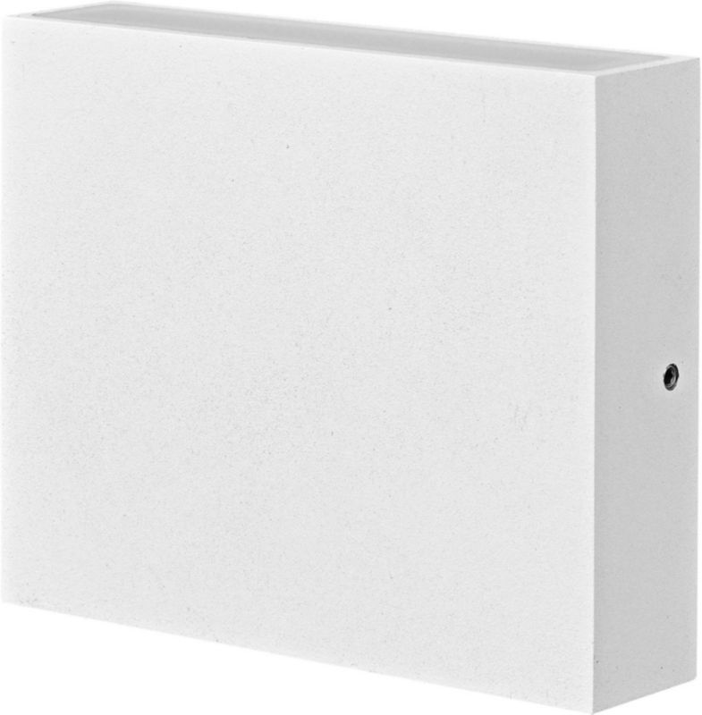 LED-væglampe Chicago 11x9 cm Hvid IP44 4000K