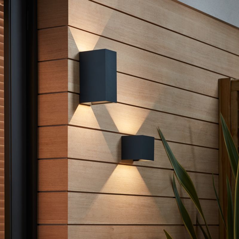 LED Havevægarmatur Katsura 814 lm Mørkegrå