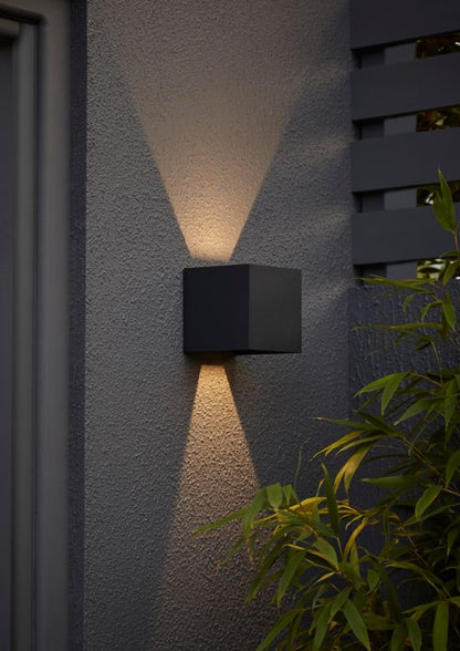 LED Havevægarmatur Katsura 814 lm Mørkegrå