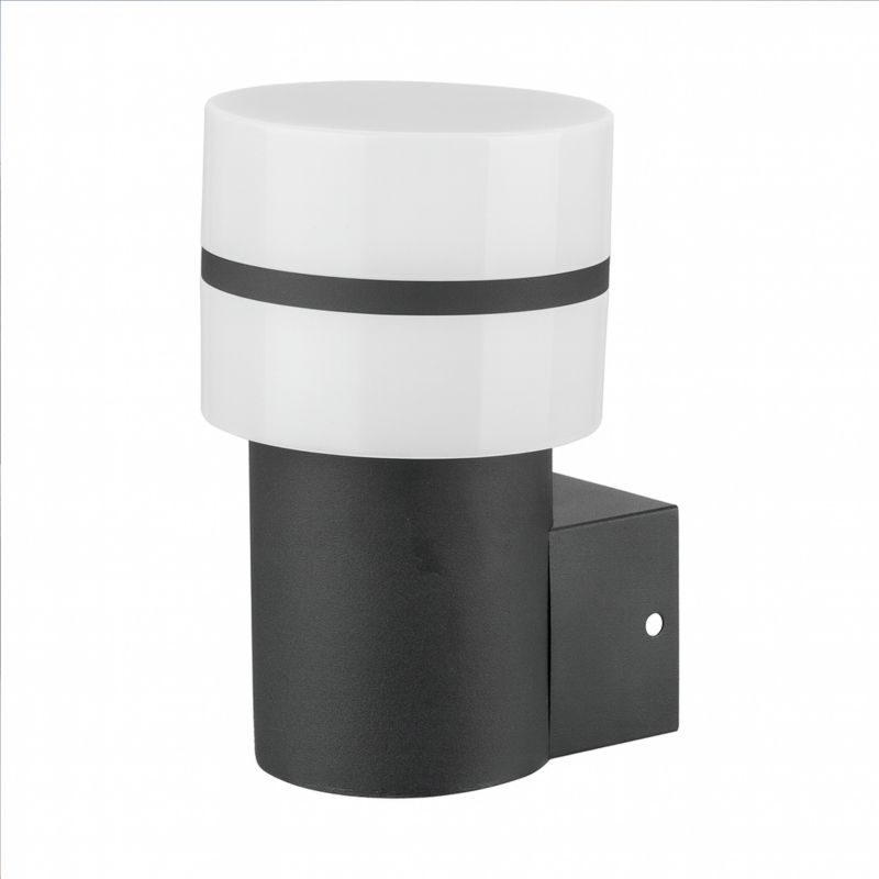 Væglampe Milagro Mia 1 x E27 IP44 Sort