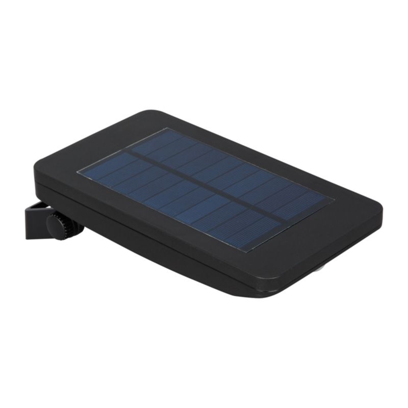 Solarlampe Barm med Bevægelsessensor Sort 51x110x360 mm