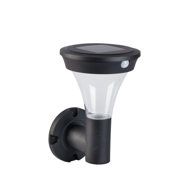 Solarlampe Markook 19x19x24 cm Sort IP44