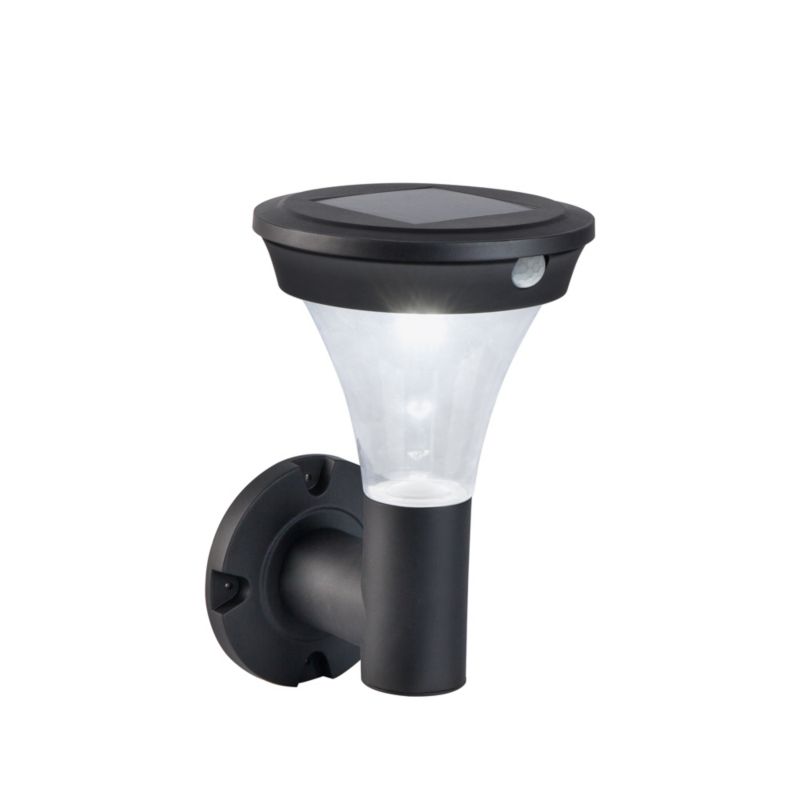 Solarlampe Markook 19x19x24 cm Sort IP44