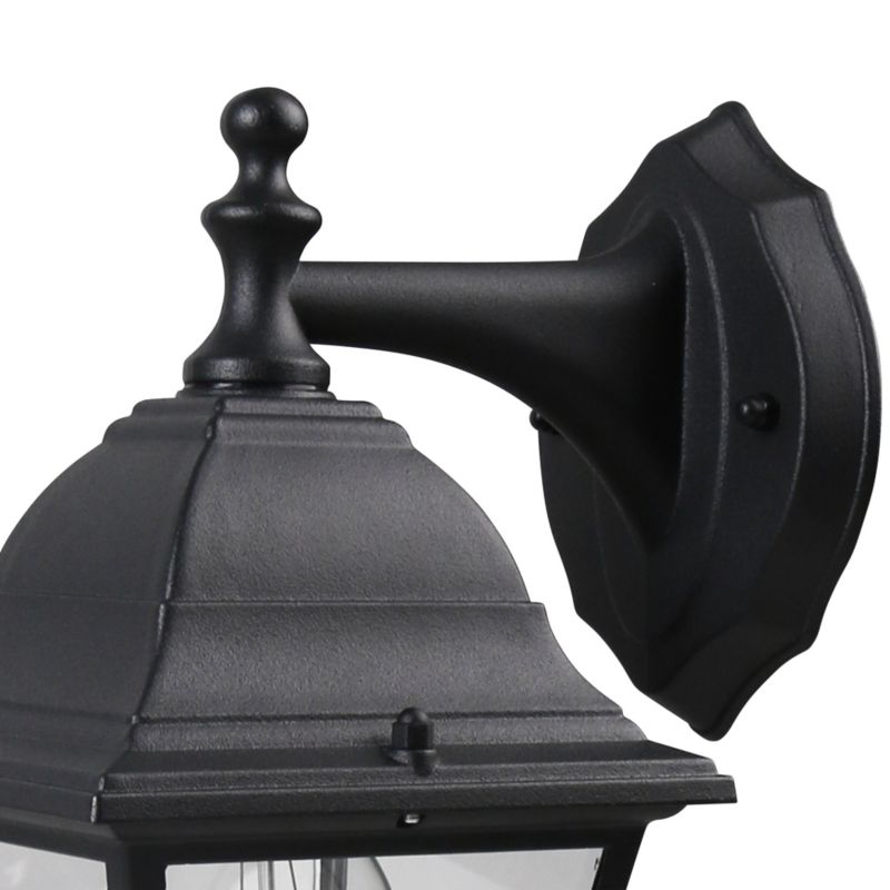 Væglampe Varennes 1x60W E27 Sort
