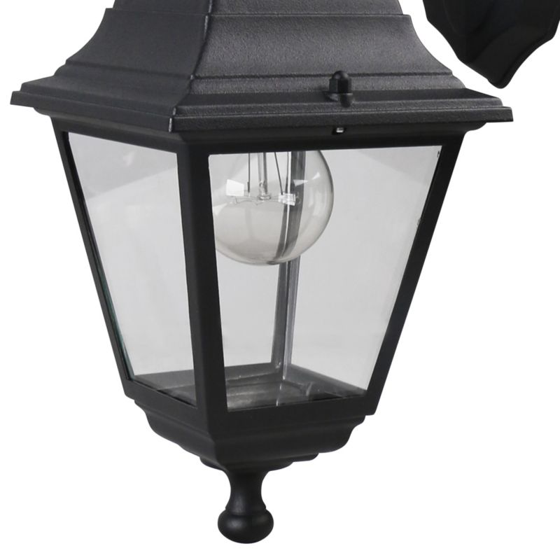 Væglampe Varennes 1x60W E27 Sort