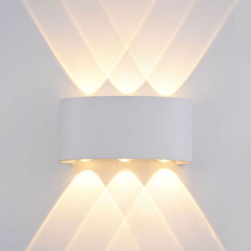 Ortelo væglampe 1 x 6 W LED hvid