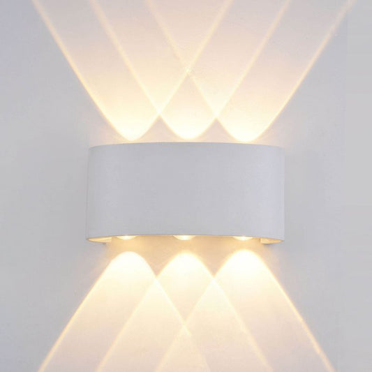 Ortelo væglampe 1 x 6 W LED hvid