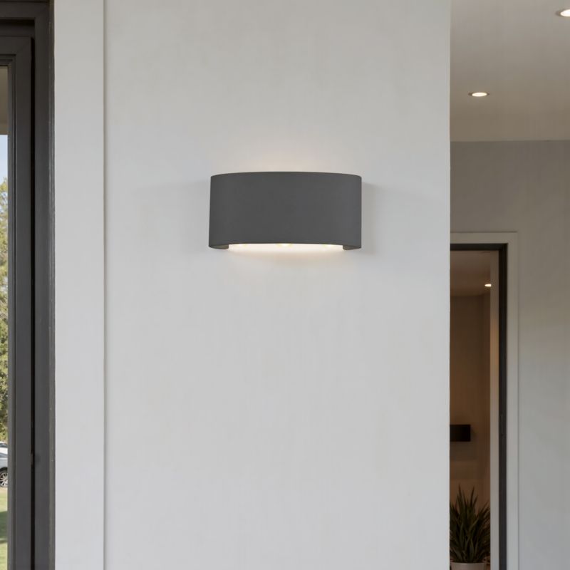 Væglampe Ortelo 1 x 6 W LED Sort
