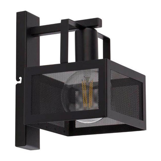 Væglampe Albert 60 W Sort 220x160x250 mm E27