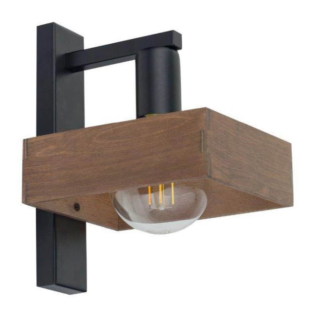 Væglampe Robin Sort 60 W