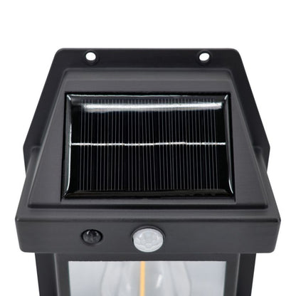 Solarkinkiet 3000 K IP44 med Bevægelsessensor Sort