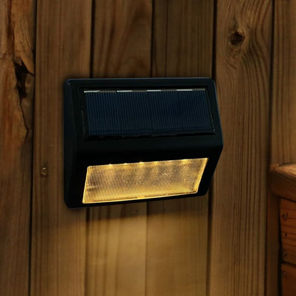 Solarlampe Fence 3000 K IP44 Sort