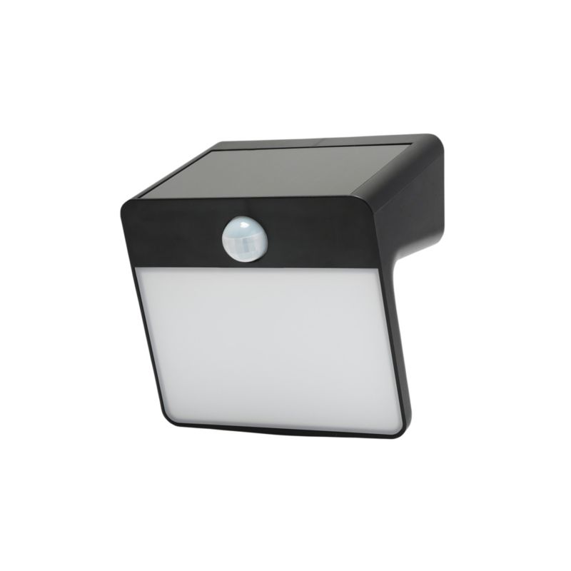 Solarlampe Summerside med Bevægelsessensor Sort