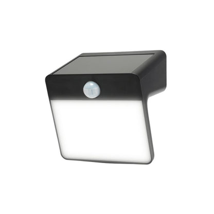 Solarlampe Summerside med Bevægelsessensor Sort