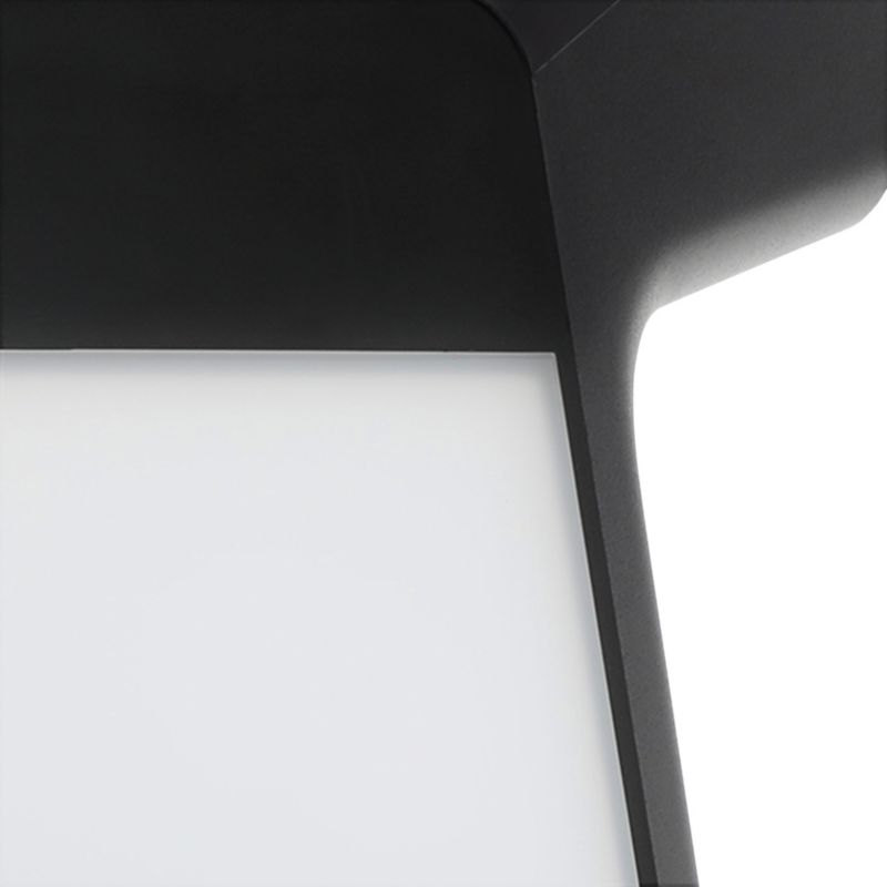 Solarlampe Summerside med Bevægelsessensor Sort