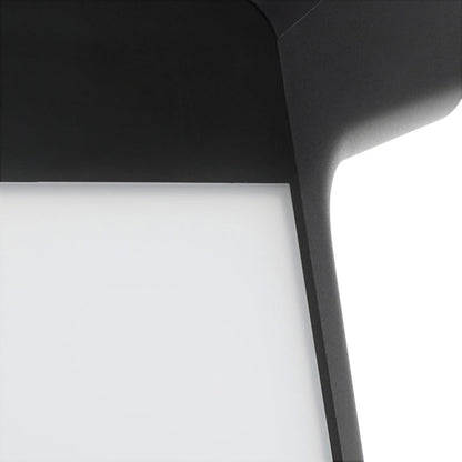 Solarlampe Summerside med Bevægelsessensor Sort