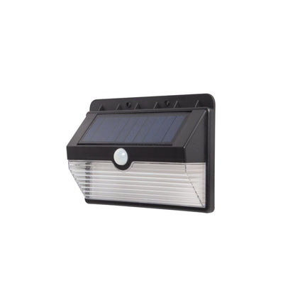 Solarlampe Mesnil med Bevægelsessensor 100 lm Sort