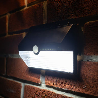 Solarlampe Mesnil med Bevægelsessensor 100 lm Sort