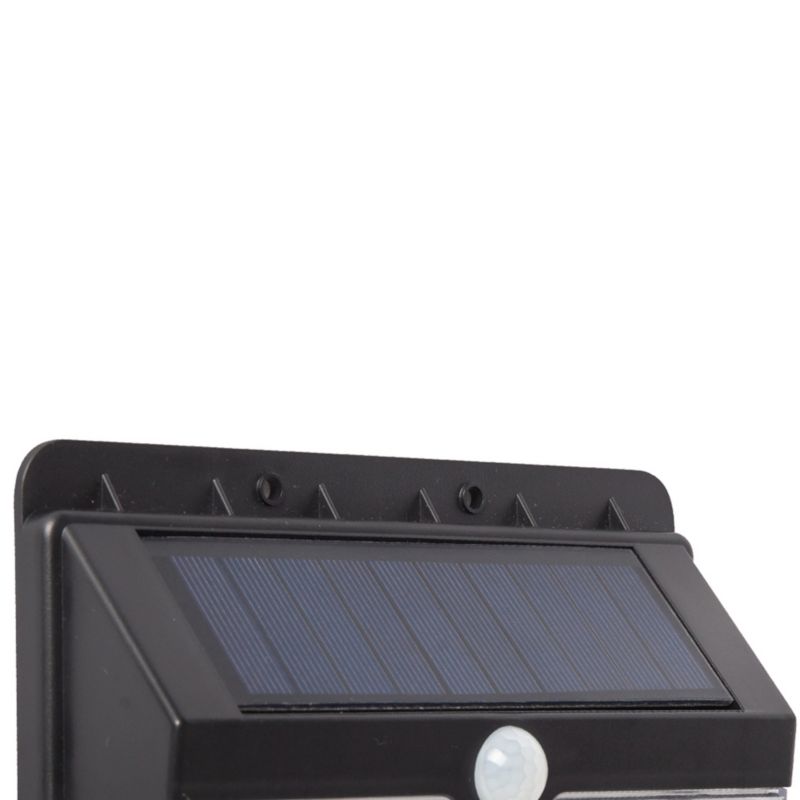Solarlampe Mesnil med Bevægelsessensor 100 lm Sort