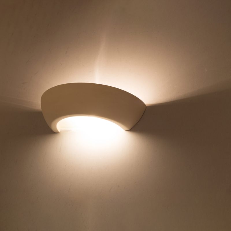 Sollux Lighting keramisk væglampe OSKAR 1 stk.
