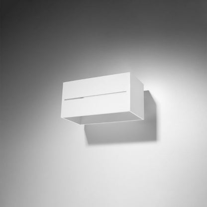 Væglampe Sollux Lighting LOBO MAXI hvid 1 stk.