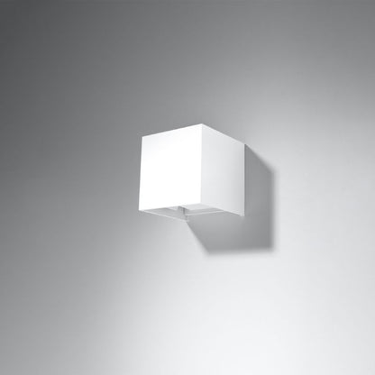 Sollux Lighting LUCA væglampe hvid LED IP54 1 stk.