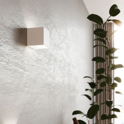 Sollux Lighting LUCA væglampe hvid LED IP54 1 stk.