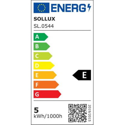 Sollux Lighting LUCA væglampe hvid LED IP54 1 stk.