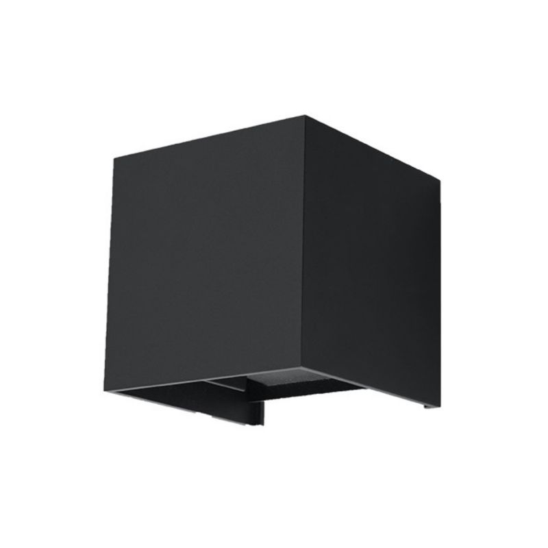 Sollux Lighting LUCA sort LED væglampe IP54 1 stk.