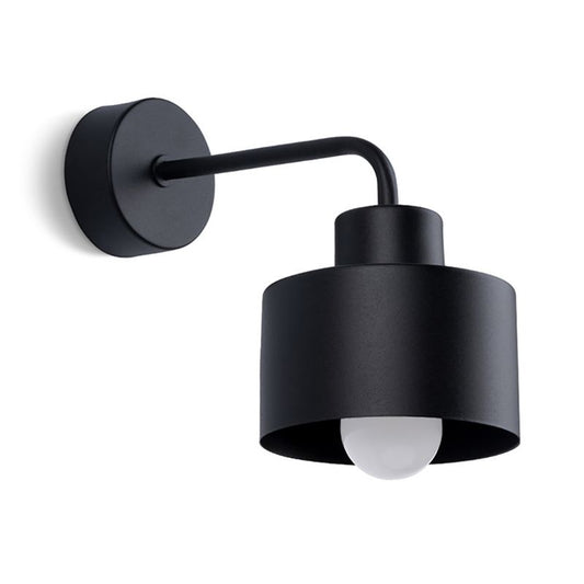 Sollux Lighting SAVAR 1 sort væglampe, 1 stk.