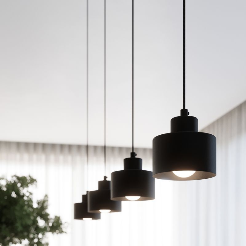Sollux Lighting SAVAR 1 sort væglampe, 1 stk.