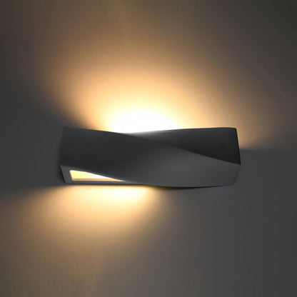 Sollux Lighting SIGMA grå væglampe 1 stk.