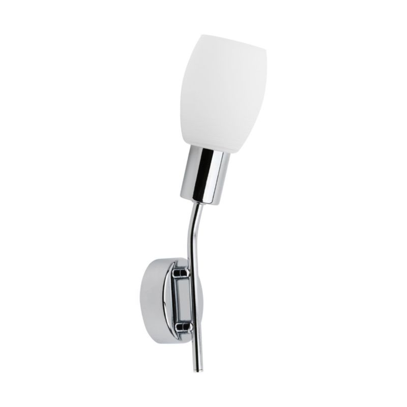 Væglampe SPOT Light 1xE14 med hvid og krom i minimalistisk design fra polsk producent, 1 stk.