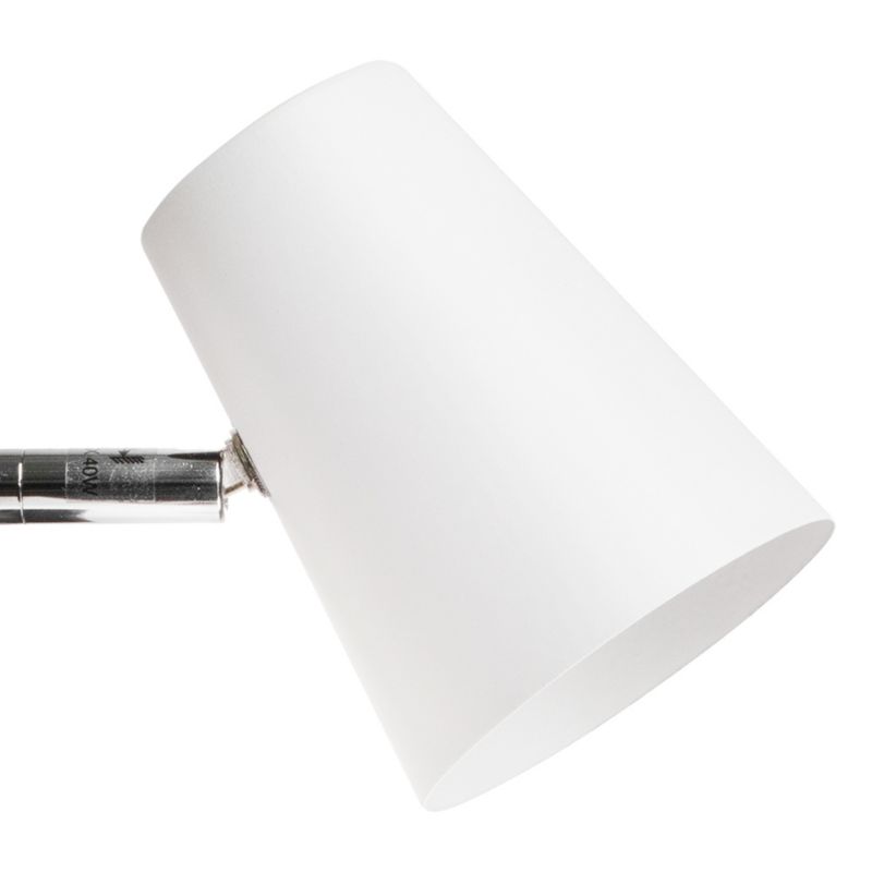 Væglampe SPOT Light 1xE14 Max. 40W Subtil Hvid i Minimalistisk Stil, Polsk Producent, 1 stk.