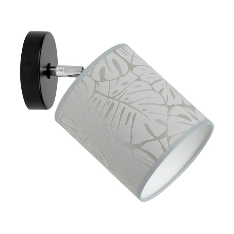 Væglampe SPOT Light 1xE27 Max. 25W Klassisk Kombination af Sort og Beige Skærm, Polsk Producent, 1 stk.