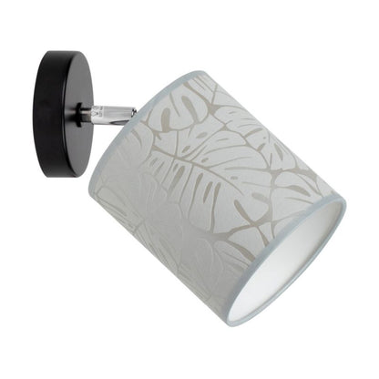 Væglampe SPOT Light 1xE27 Max. 25W Klassisk Kombination af Sort og Beige Skærm, Polsk Producent, 1 stk.