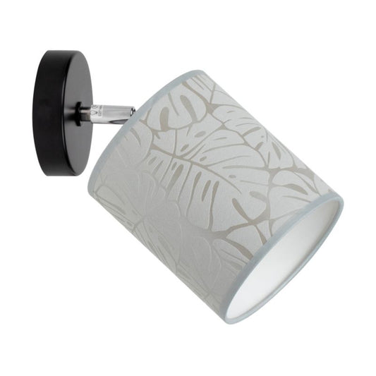 Væglampe SPOT Light 1xE27 Max. 25W Klassisk Kombination af Sort og Beige Skærm, Polsk Producent, 1 stk.