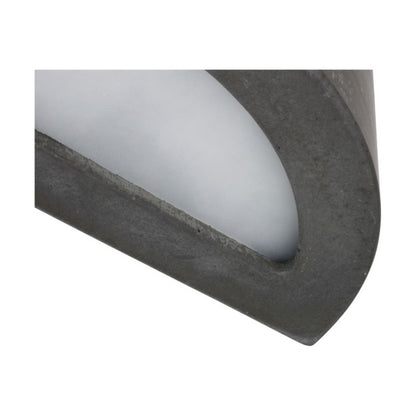 Væglampe SPOT Light 1xE27 Max. 40W Komposition af grå beton med frostet glas, polsk producent, 1 stk.