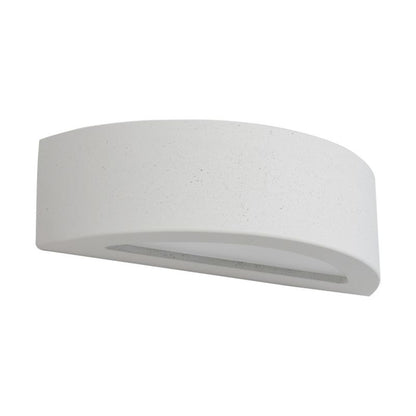 Væglampe SPOT Light 1xE27 Max.40W Kombination af hvid beton og frostet glas, polsk producent, 1 stk.