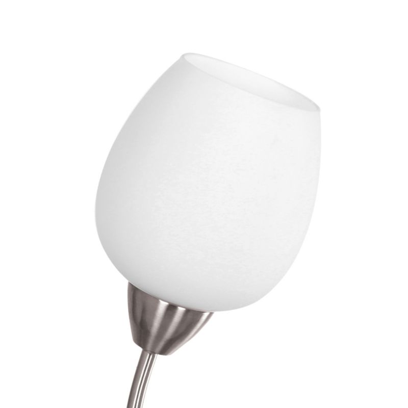 Væglampe SPOT Light 1xE27 Max. 60W Kombination af Satin og Hvid i Klassisk Design fra Polsk Producent, 1 stk.
