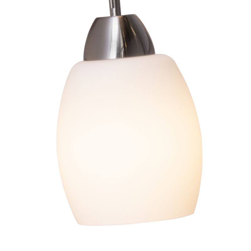 Væglampe SPOT Light 1xE27 Max. 60W – Elegant kombination af satin og hvidt glas, polsk producent, 1 stk.
