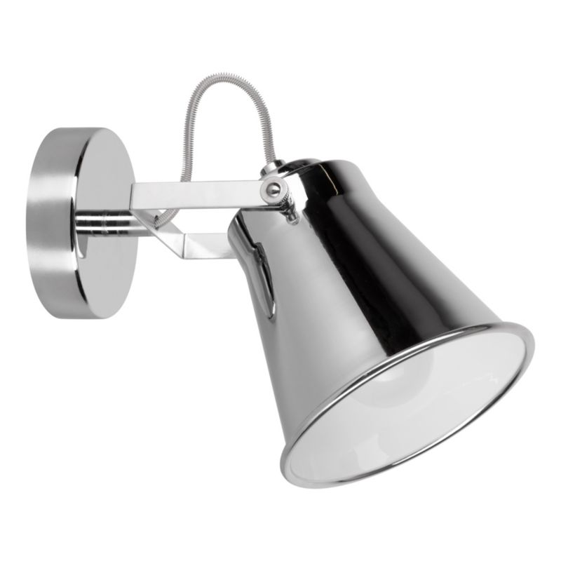 Væglampe SPOT Light 1xE27 Max. 60W Subtil krom i minimalistisk stil, polsk producent, 1 stk.