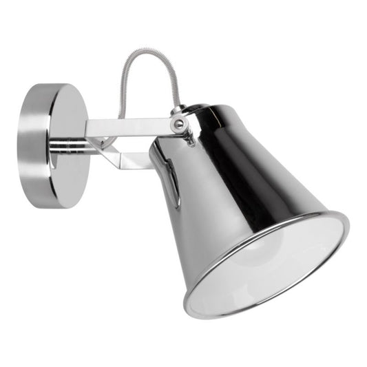 Væglampe SPOT Light 1xE27 Max. 60W Subtil krom i minimalistisk stil, polsk producent, 1 stk.