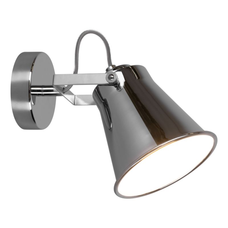 Væglampe SPOT Light 1xE27 Max. 60W Subtil krom i minimalistisk stil, polsk producent, 1 stk.