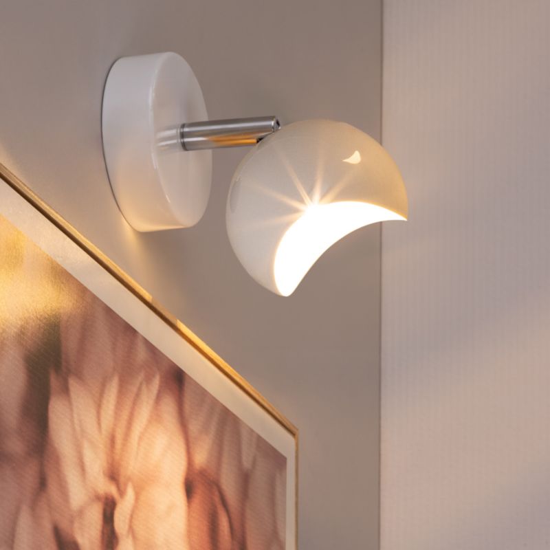 Væglampe SPOT Light 1xG9 Maks. 28W Elegant hvid i minimalistisk design, polsk producent, 1 stk.